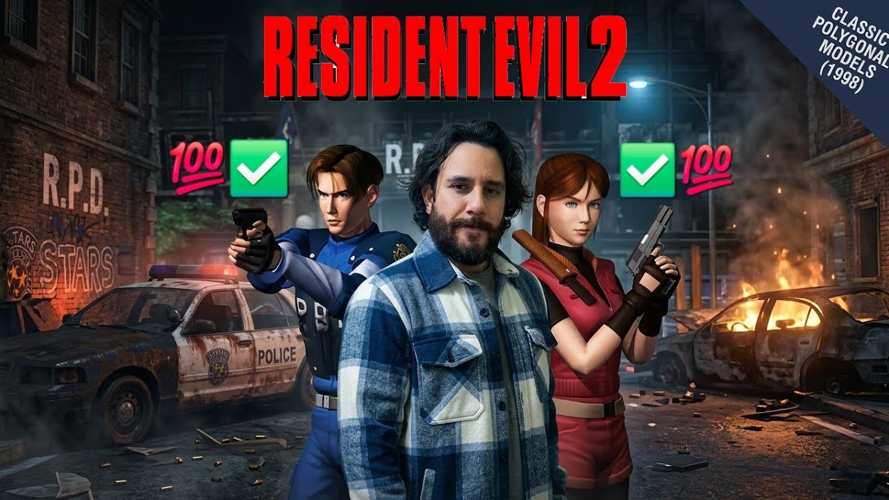 🔴 Jugando: Resident Evil Maratón. Hoy ➡️ 2 Classic !! Acompañame 🔥😎🔥