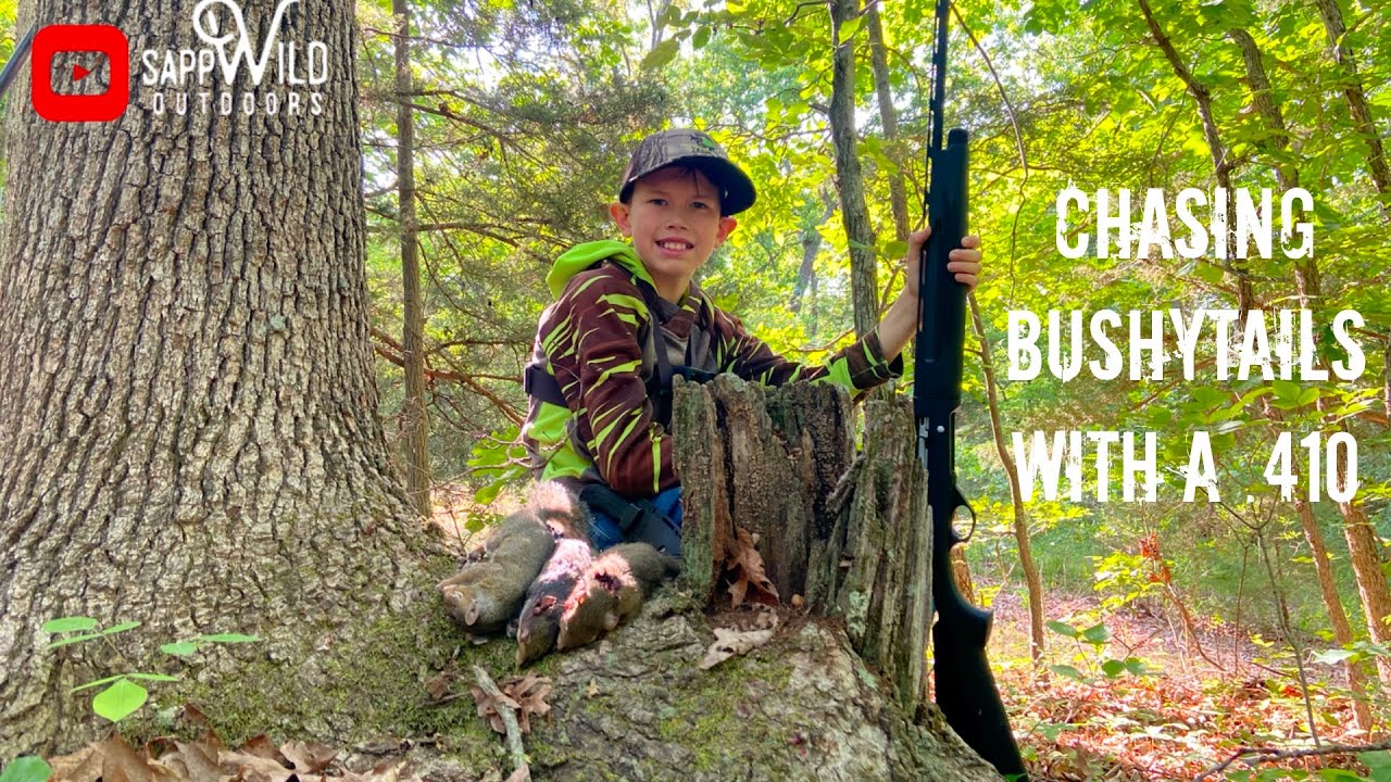 Squirrel Hunting with a .410 | Opening Day in Missouri | Youth Hunt