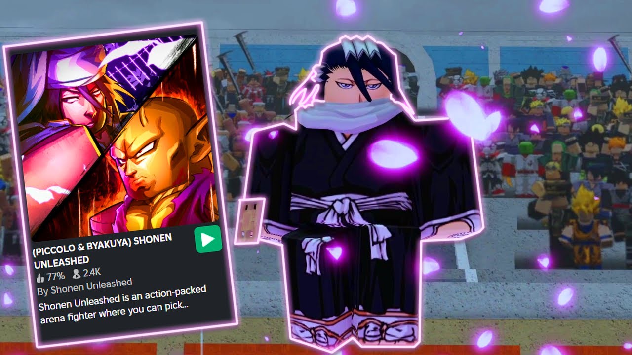 O BYAKUYA TEM 18 SKILLS E ELE É MUITO QUEBRADO NESSE JOGO 🌸😱 [Shonen Unleashed]