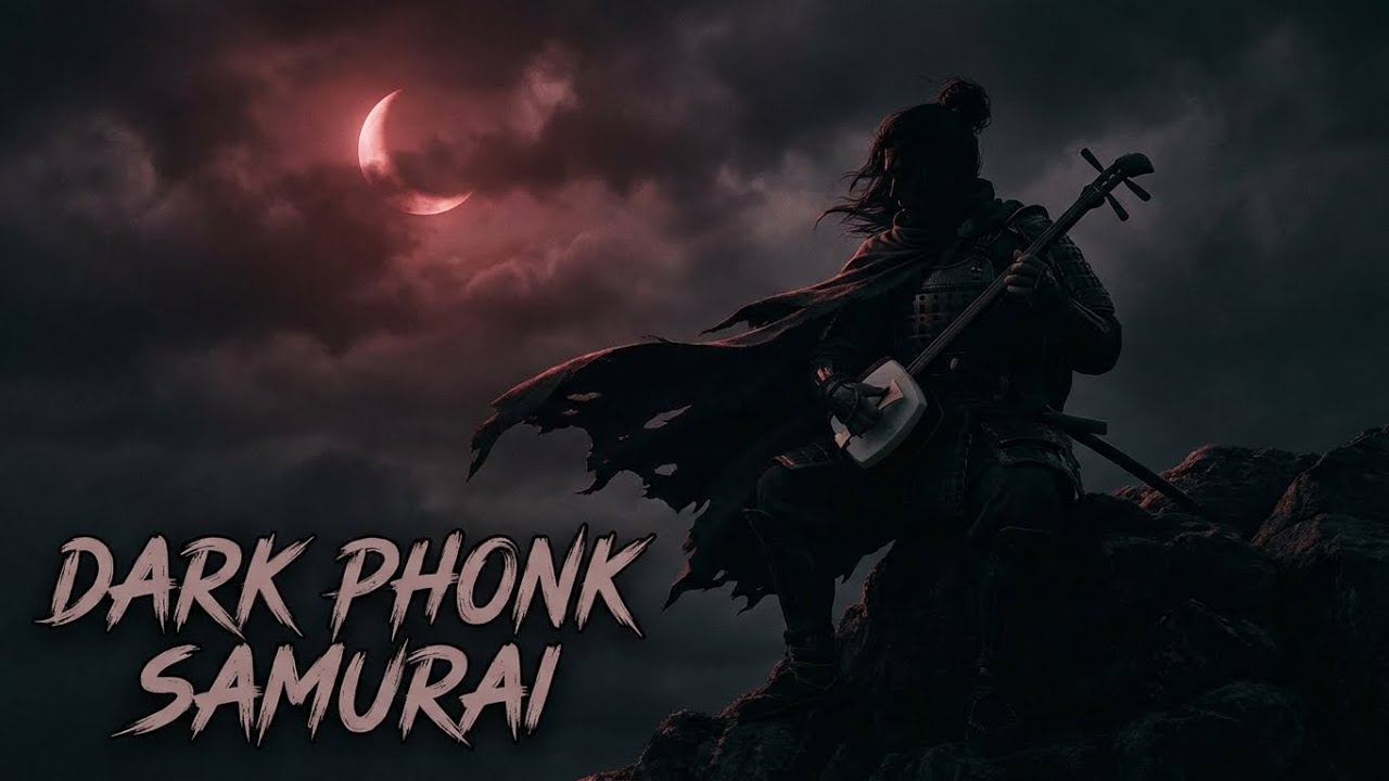 Shamisen Under Black Sky | Dark Japan Trap Phonk | Cinematic Shamisen Beat | Titan Bass Studio
