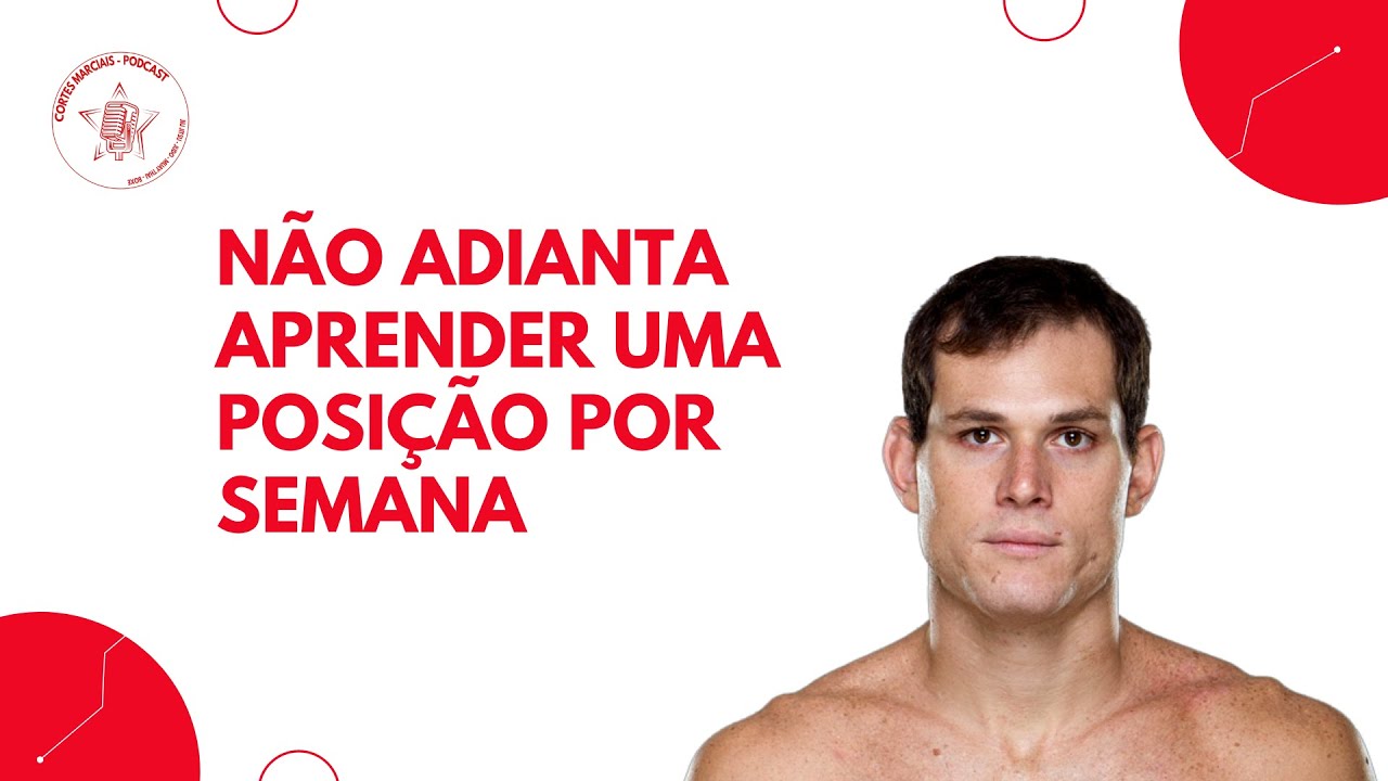 Não adianta ficar aprendendo uma posição a cada semana - Roger Gracie