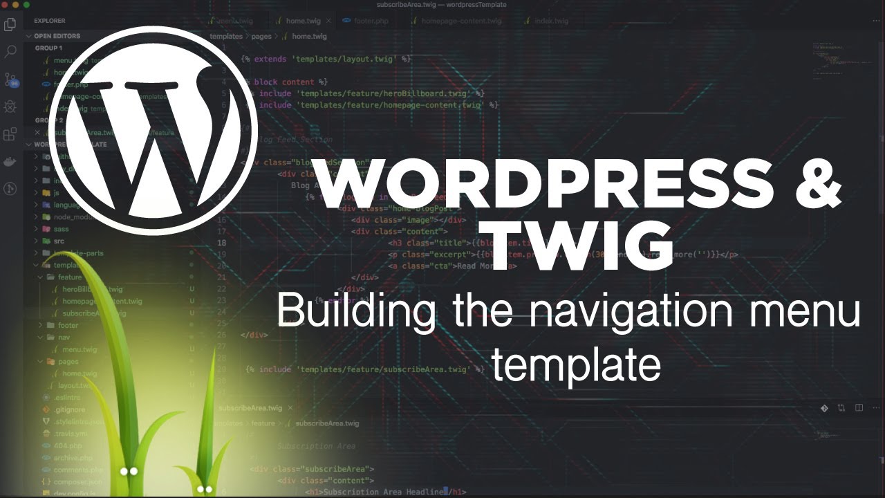 Wordpress & Twig: Building the Navigation Menu Template