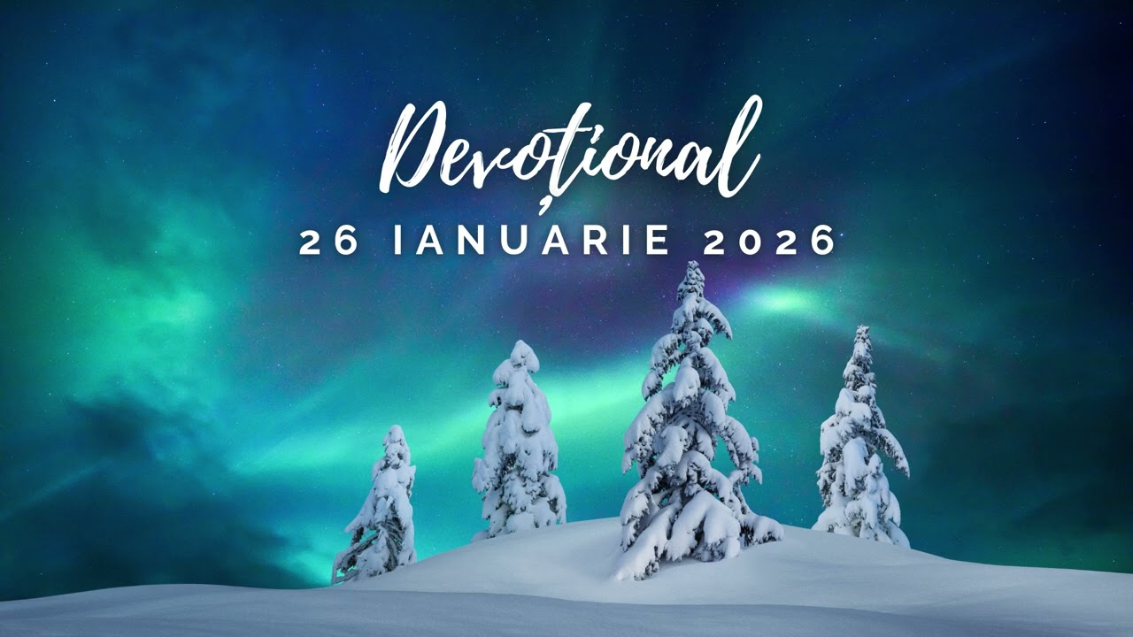 RUGĂCIUNEA – RESPIRAȚIA SUFLETULUI | Devoțional | 26 Ianuarie 2026