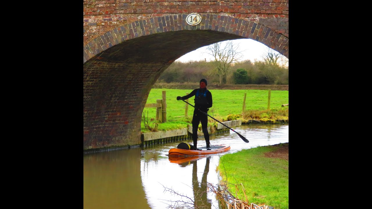 Paddle Boarding - The Ashby de la Zouch Canal - Bedworth to Hinkley