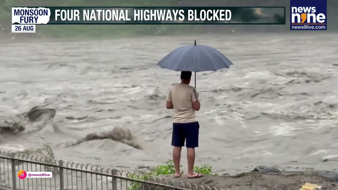 Himachal&rsquo;s Wettest August in 76 Years | Landslides, Schools Shut | News9