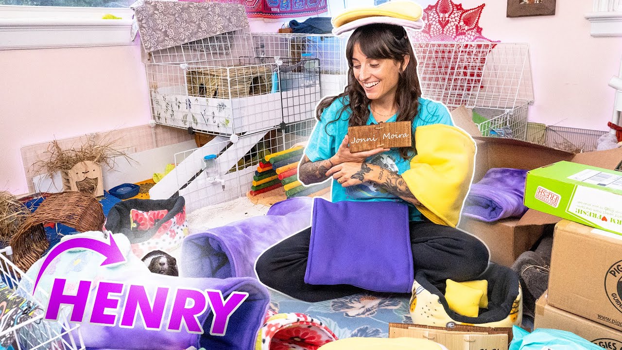 ETSY Guinea Pig Haul | The BEST quality fleece EVER
