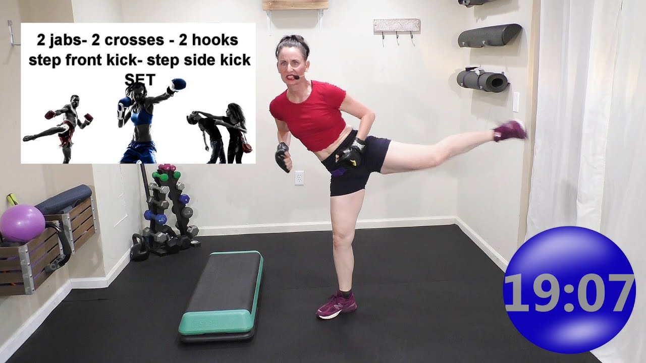 Kickboxing Blitz: 30-Min Interval Workout for Weight Loss & Fat Burning!