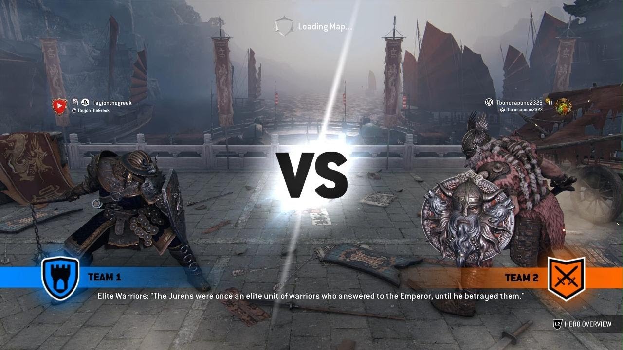 For Honor Duels, Conqueror Vs Warlord