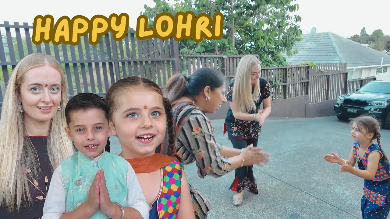 HAPPY LOHRI 2026 Celebration with Our Family 🥁🔥🥜