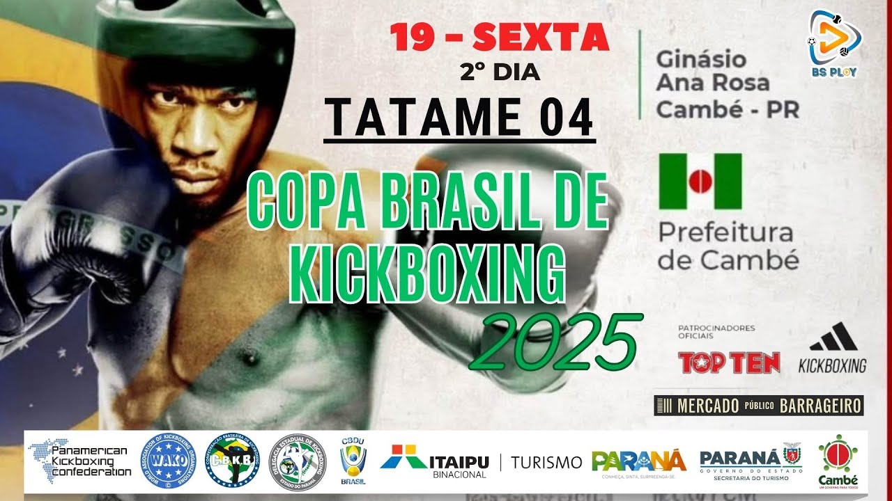 COPA BRASIL  DE  KICKBOXING - DIA 19 SEXTA  &Aacute;REA 04