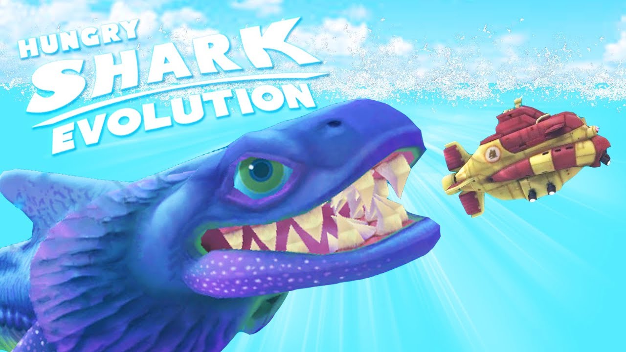 ПОДВОДНЫЙ МОНСТР ЕСТ ПОДЛОДКИ, ВЫЖИВАНИЕ ЗА АЛАНА | Hungry Shark Evolution