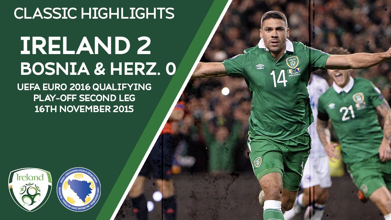 CLASSIC HIGHLIGHTS | Ireland 2-0 Bosnia - UEFA Euro 2016 Qualifying Play-Off Second Leg
