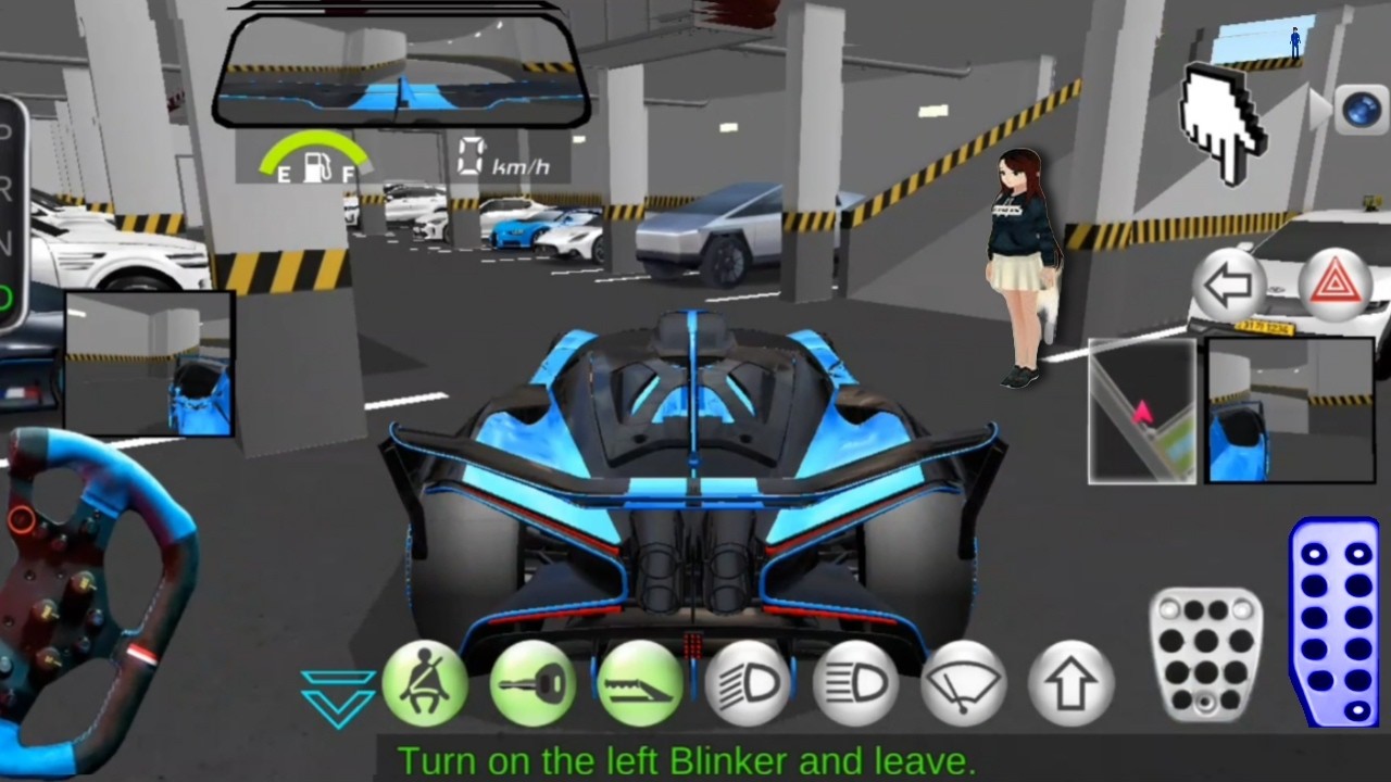 BUGATTI BOLIDE BLUE EDITION 😍 | INSANE Graphics | 3D Driving Class Gameplay