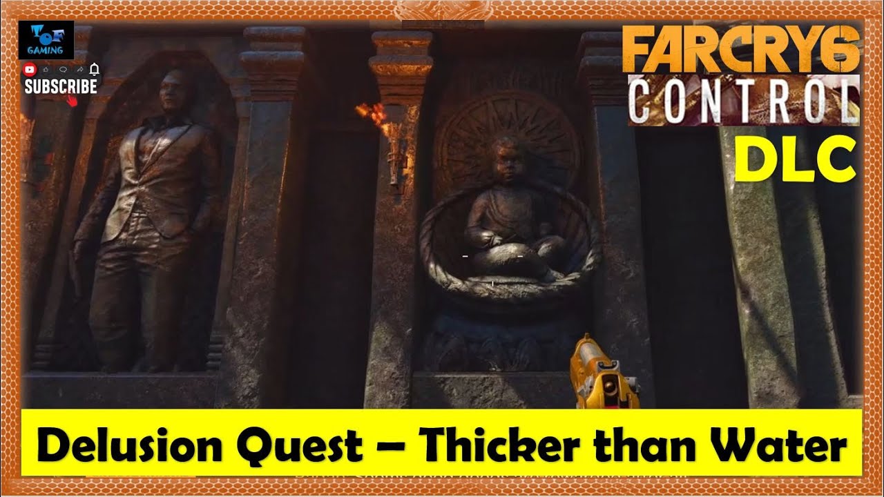 Far Cry 6 Pagan Min Control DLC - Thicker Than Water | Delusion Quest | Repair Statue, Remember Past
