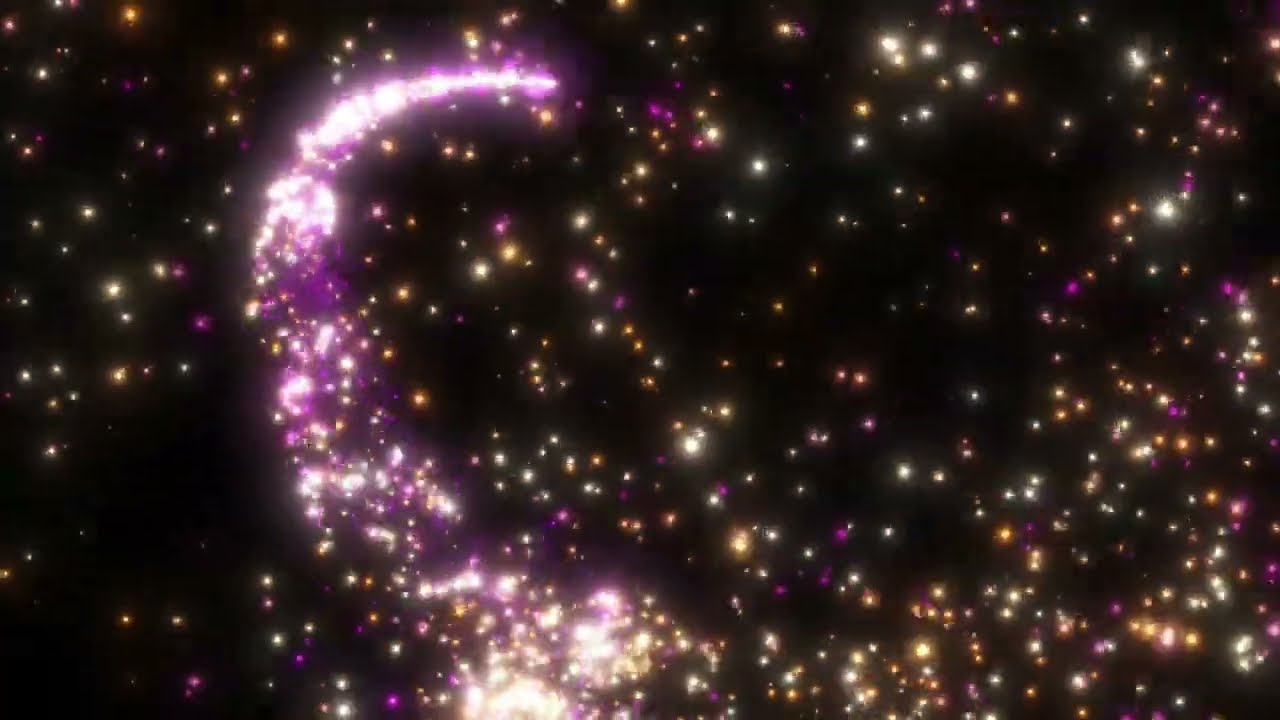 Magic Particle Trails: Best Free Background Footage