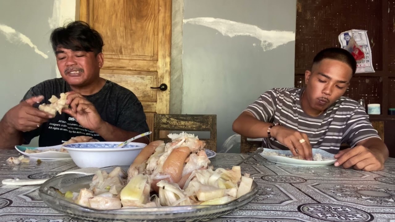MUKBANG PORK LAUYA.