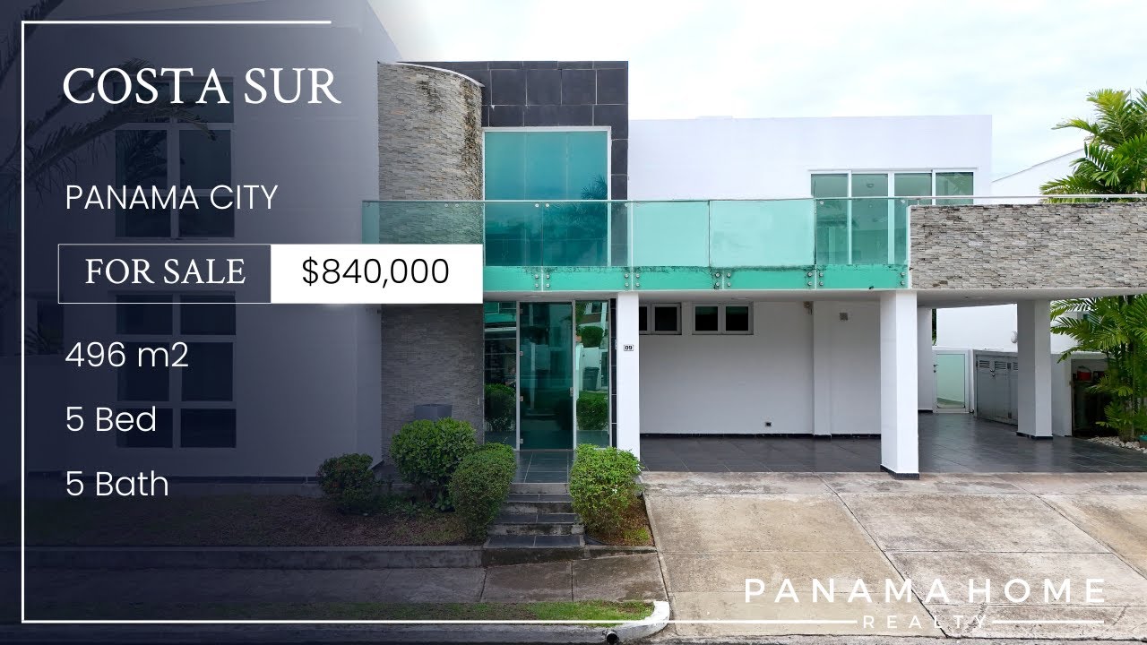 $840,000 Spectacular House for Sale on Costa Sur