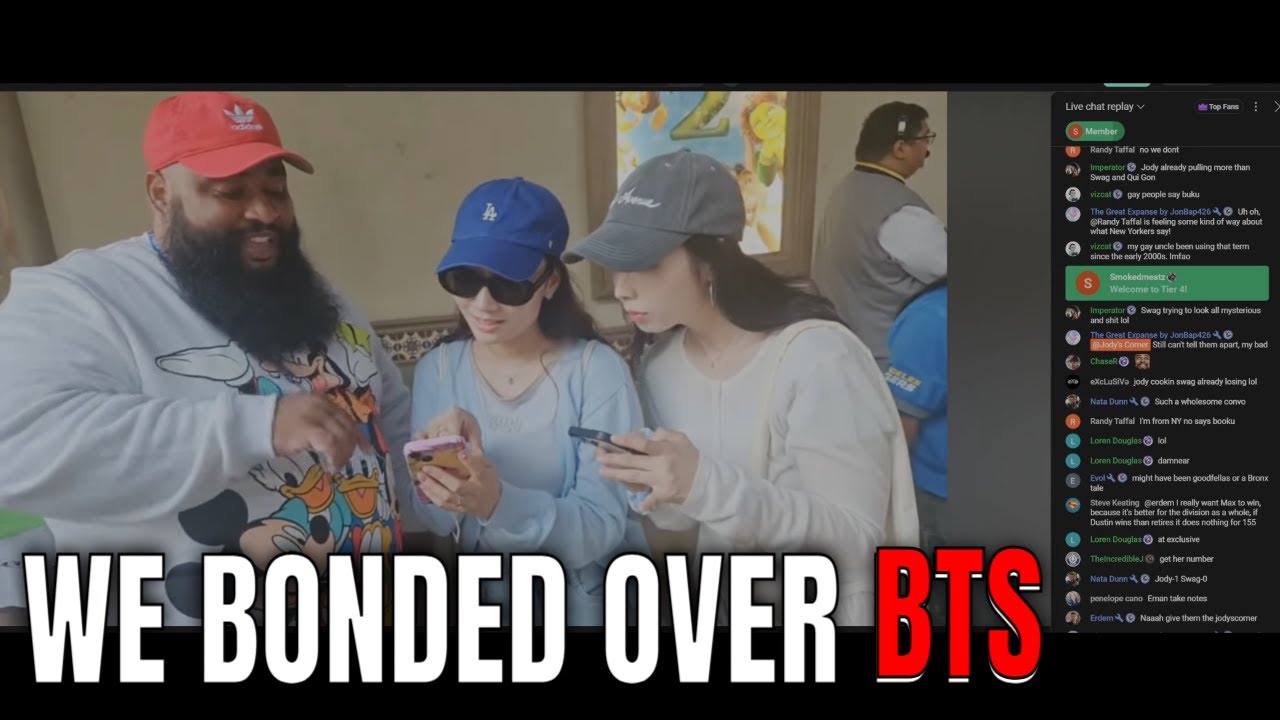 Я встретил BTS ARMY из Южной Кореи в Universal Studios Hollywood.