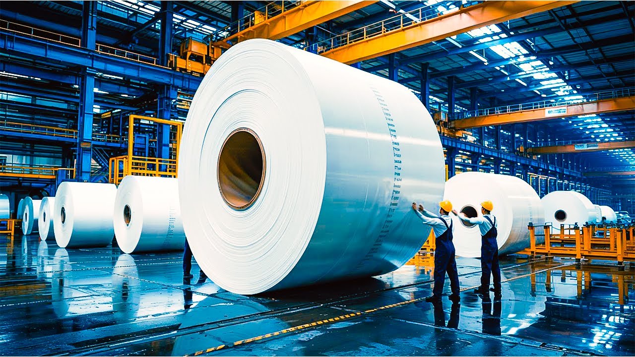 كيف يتم إنتاج مناديل التواليت في المصنع؟ – Toilet Paper