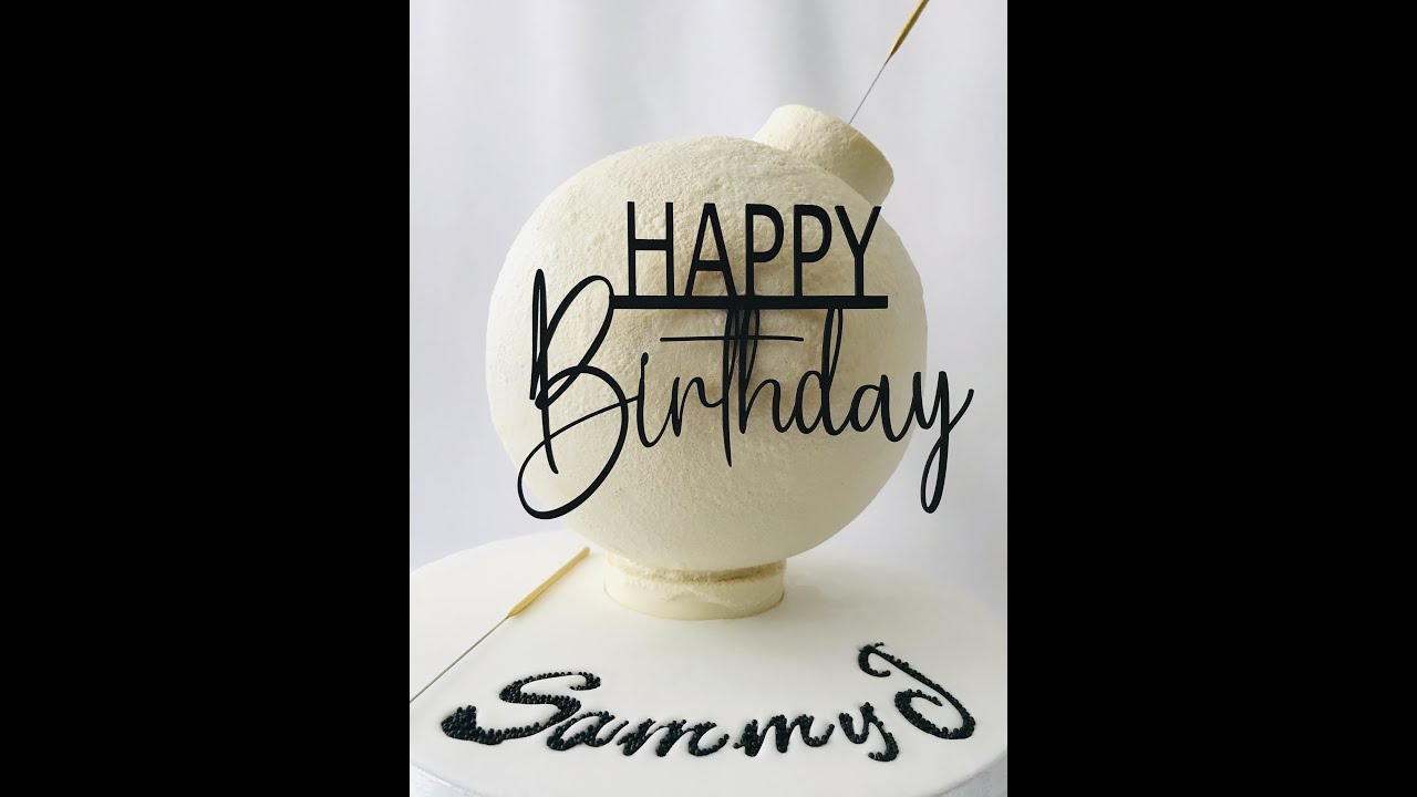 How to make an actual trending Bomb Cake| Chocolate Cake| Tutorial