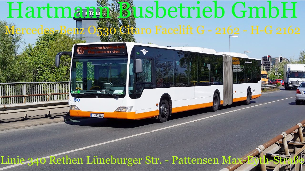 [Sound] Hartmann-Wagen 2162 [Mercedes-Benz O530 Citaro Facelift G] [2008] VOITH
