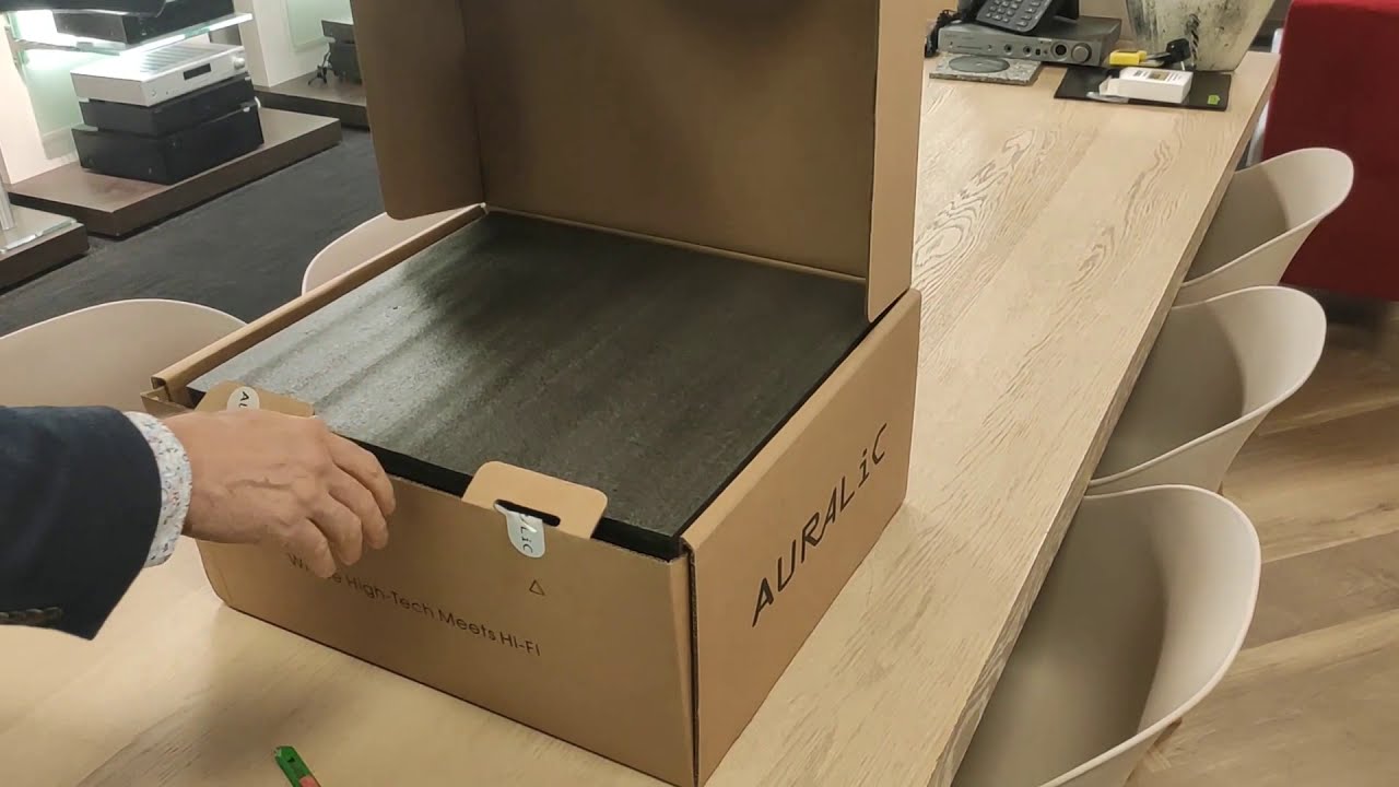 Auralic Vega G1 Streaming DAC - Unpacking