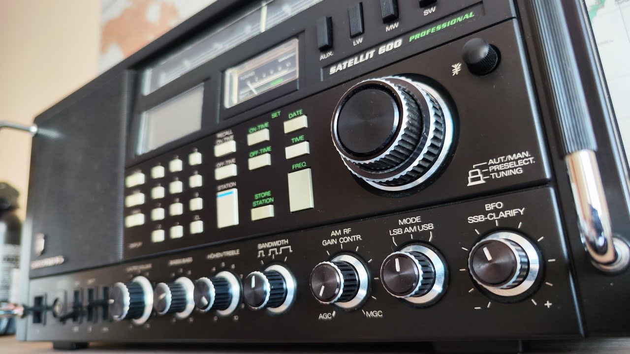 Kilka słów nt. Grundig Satellit 600 Proffesional - topowego odbiornika globalnego z lat 80tych