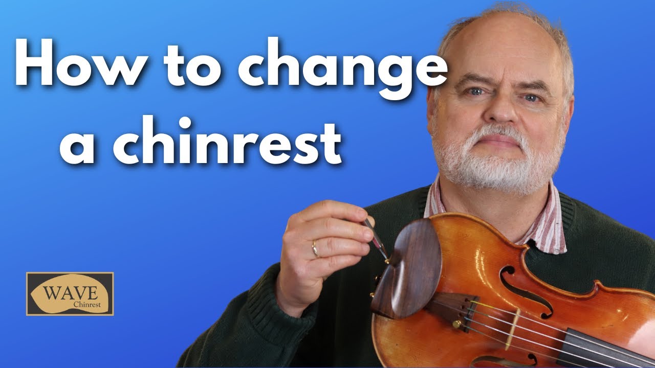 Here's how to change a violin and viola chinrest!