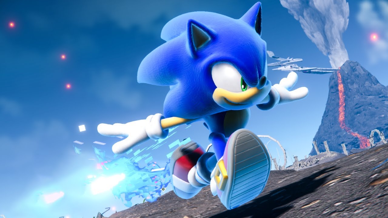 Sonic Frontiers: High-Poly Marza Sonic Model