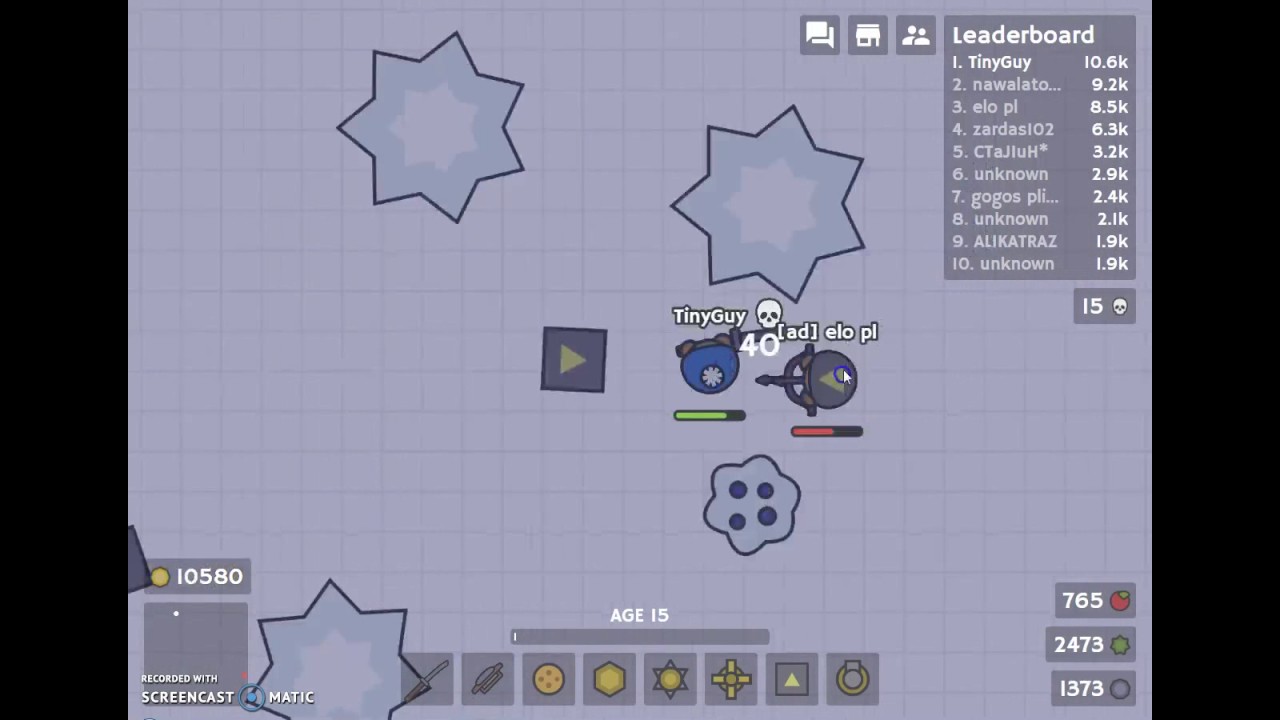 moomoo.io TinyGuy's adventures