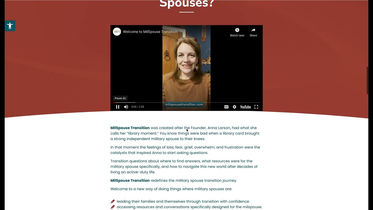 Welcome to the MilSpouse Transition Website