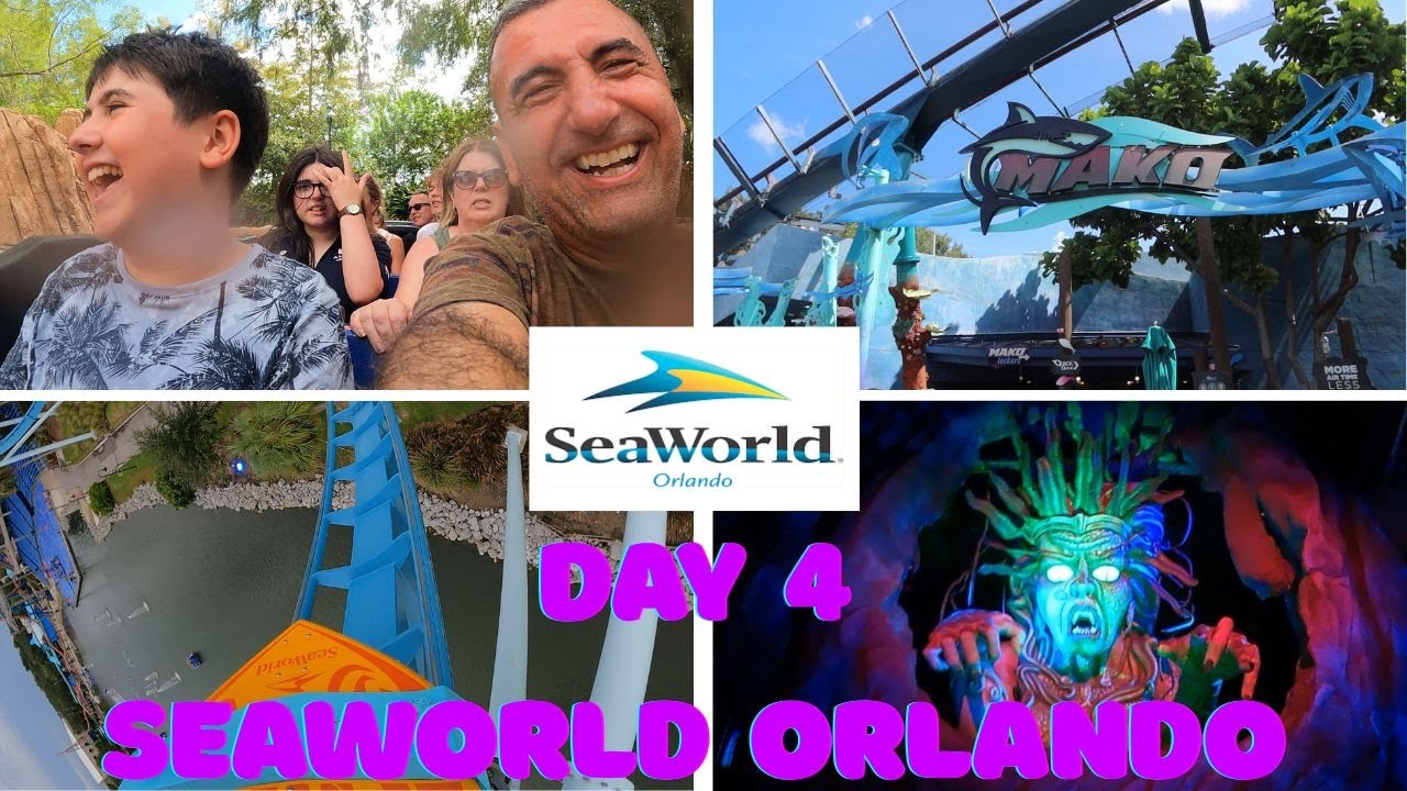 Day 4 Seaworld Orlando 2025 | With Ride POV's