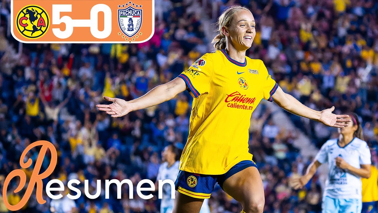 AMÉRICA 5-0 PACHUCA J15 | DESTROZAN el INVICTO de las TUZAS