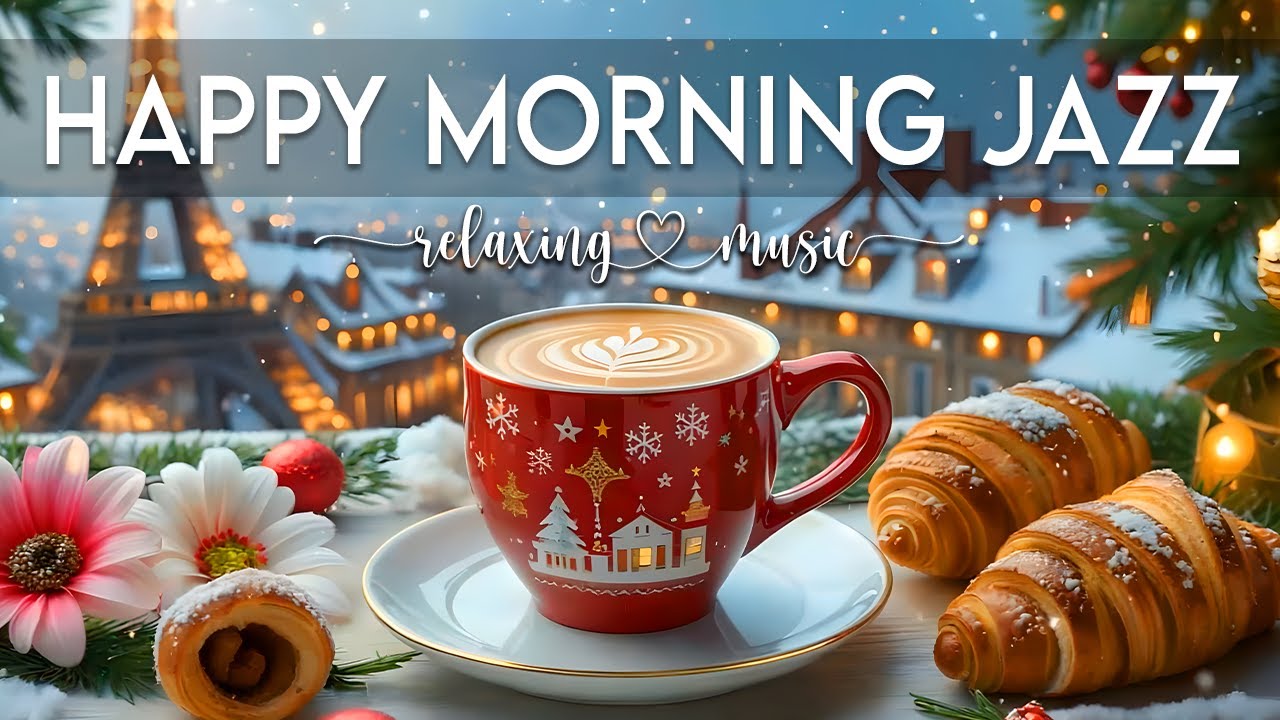 Happy Morning Jazz☕ January Bossa Nova Instrumental & Relaxing Jazz Cafe Music for Studying'