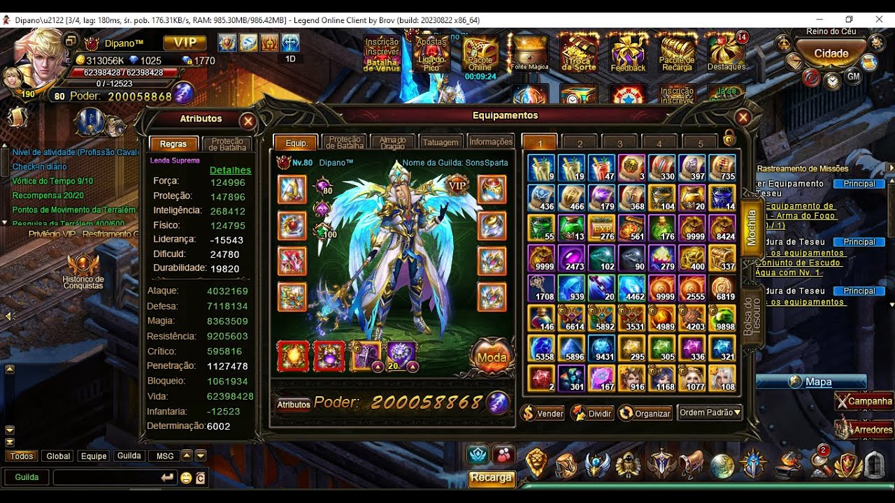 Legend Online BR CB MODO HEROI 10 02