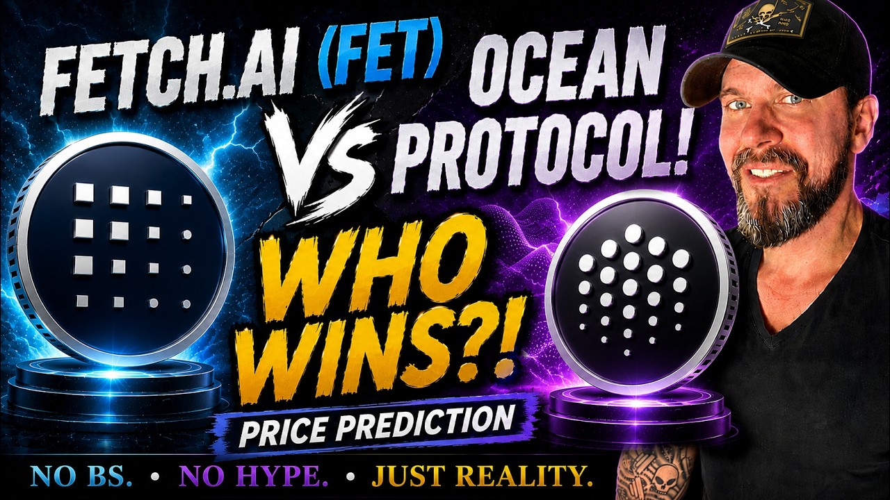 Fetch.AI (FET) vs OCEAN Protocol! Who Wins the AI Battle? Price Prediction!