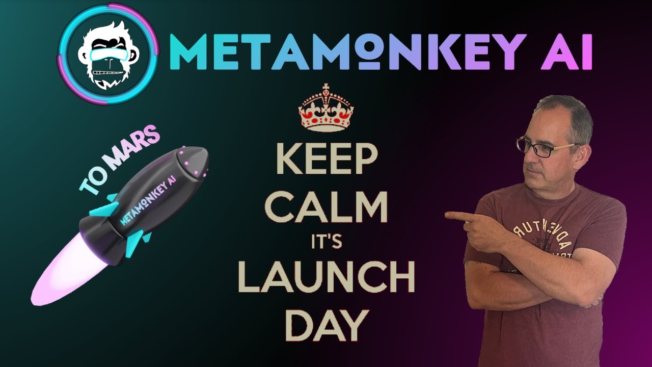 MetaMonkey AI Launch Date is set!  #metamonkeyai #metaverse #mmai #launchday
