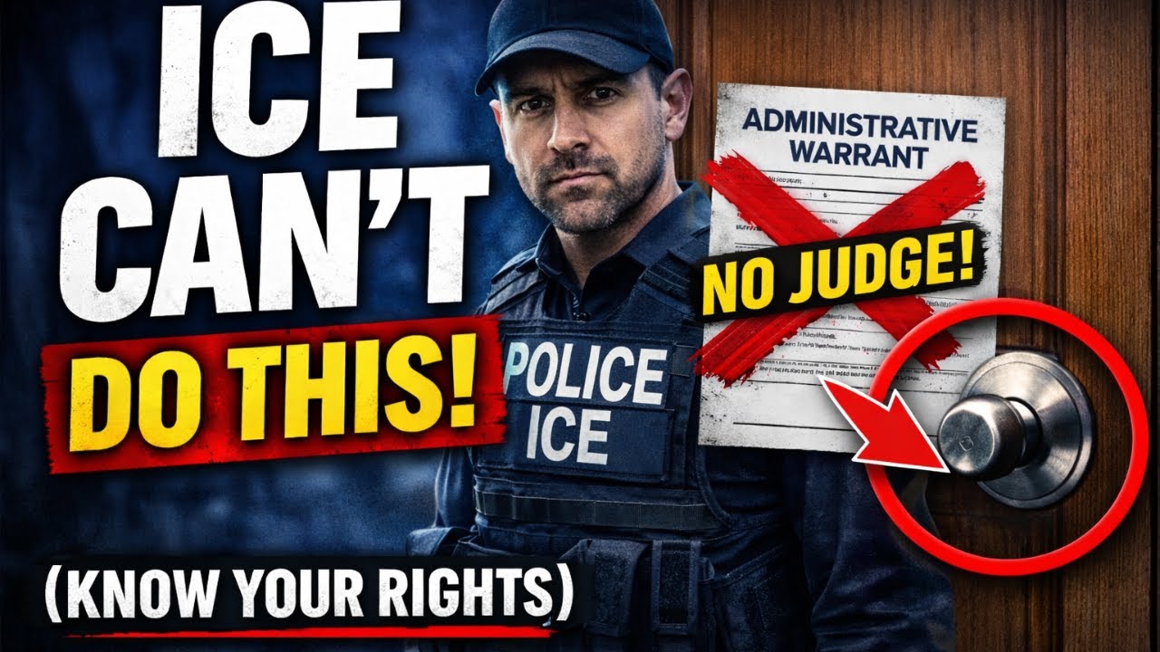 ICE Agents: What They Can—and CANNOT—Do (Know Your Rights 