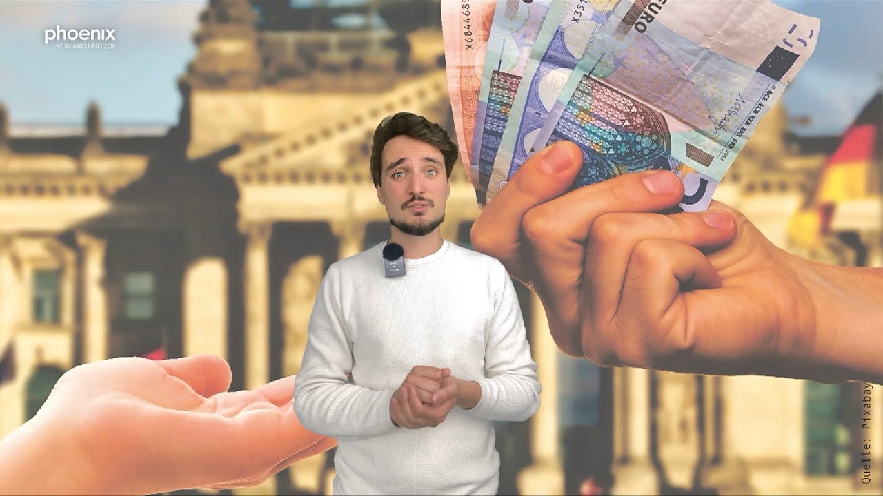 Bedingungsloses Grundeinkommen - pro und contra | Politik in zwei Minuten