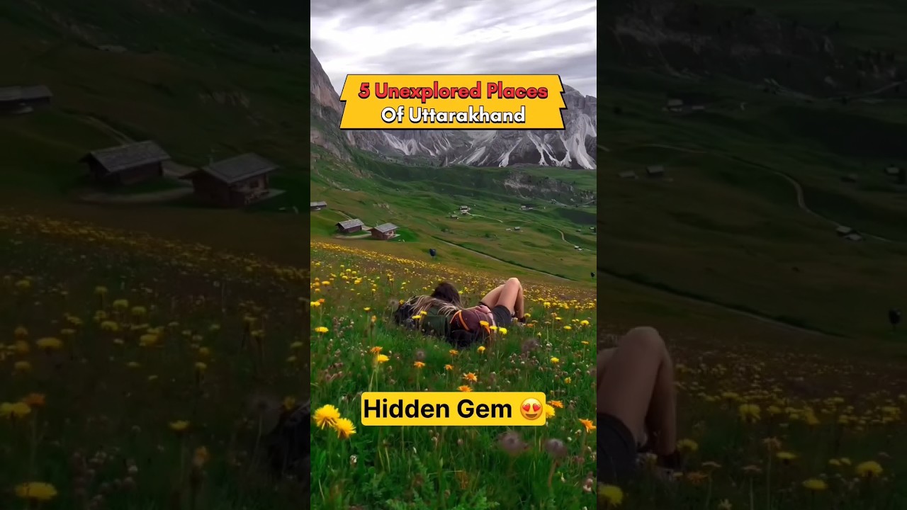 Top 5 hidden places in uttrakhand #uttarakhand #place #mindset #entertainment