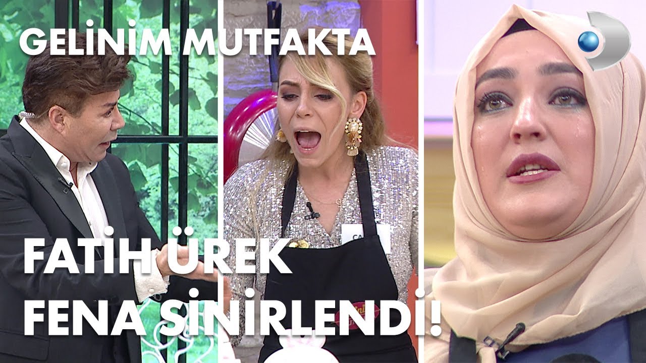 Fatih Ürek fena sinirlendi! Gelinim Mutfakta 205. Bölüm