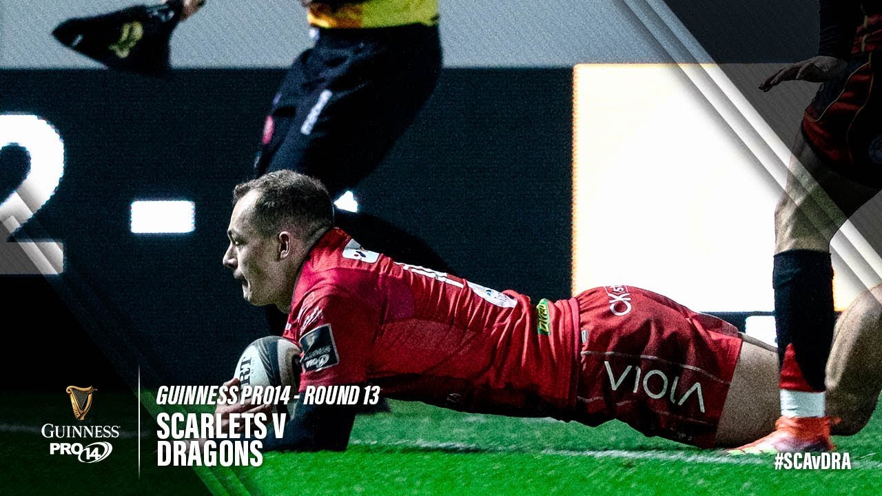 Guinness PRO14 Round 13 Highlights: Scarlets v Dragons