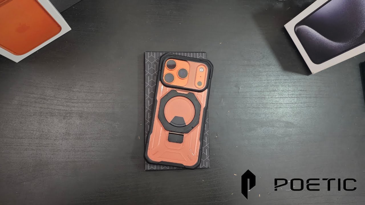 iPhone 17 Pro — обзор чехла Poetic Spartan