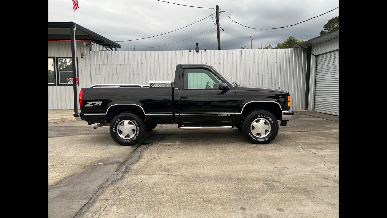 1996 GMC Sierra 1500 Single Cab 4X4 Z71 - For Sale