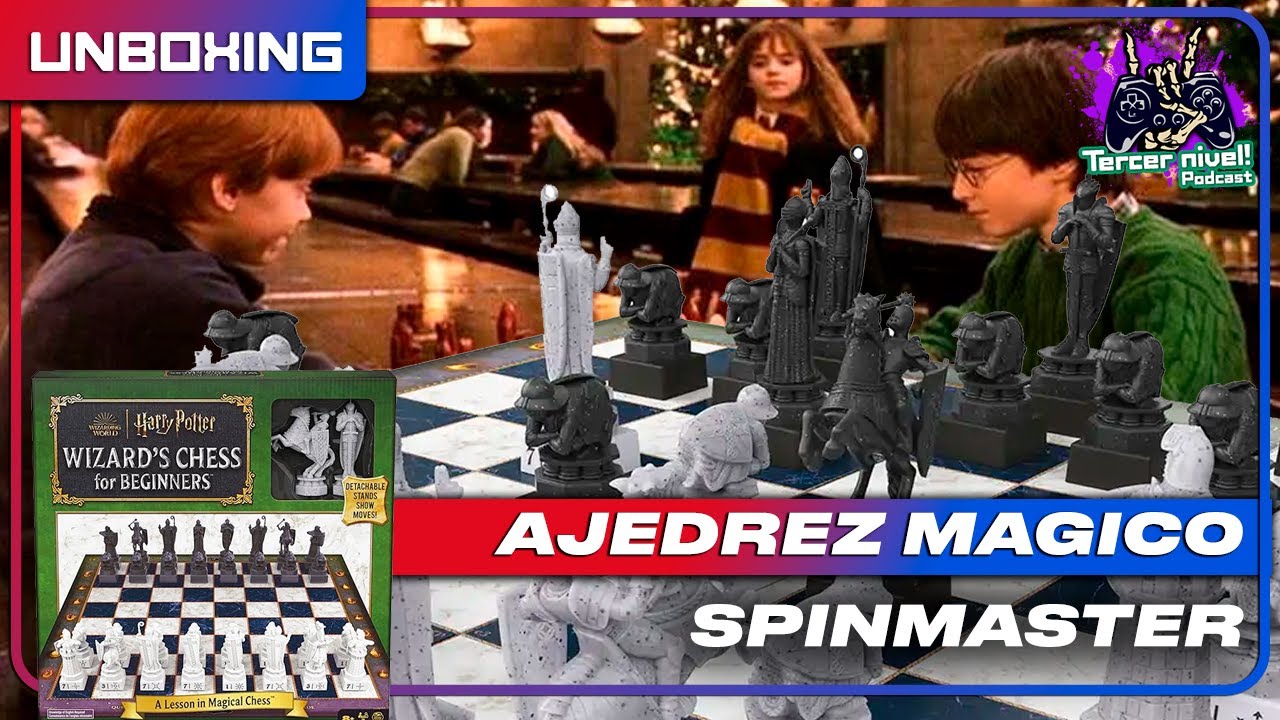 Unboxing: Ajedrez mágico spin master
