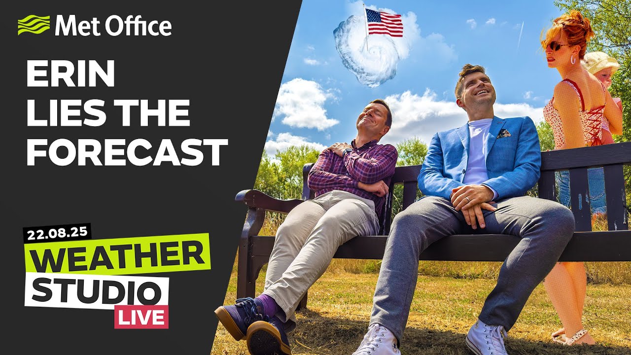 22.08.2025 — Эрин лжёт о прогнозе погоды — Weather Studio Live — Прогноз погоды от Метеорологичес...