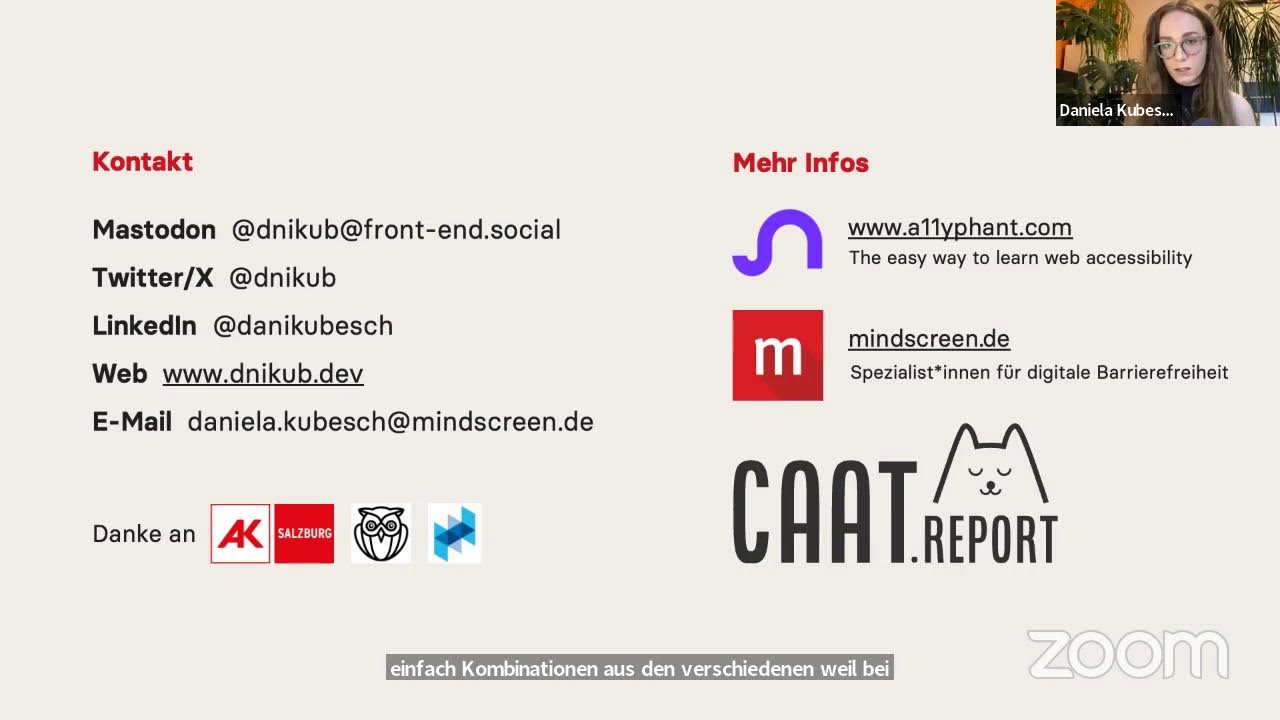 Accessibility-Overlays wissenschaftlich beleuchtet — technica11y mit Daniela Kubesch