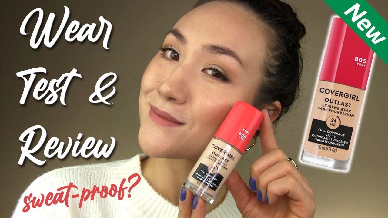 CoverGirl Outlast Extreme Wear Foundation // Full Day Wear Test & Review