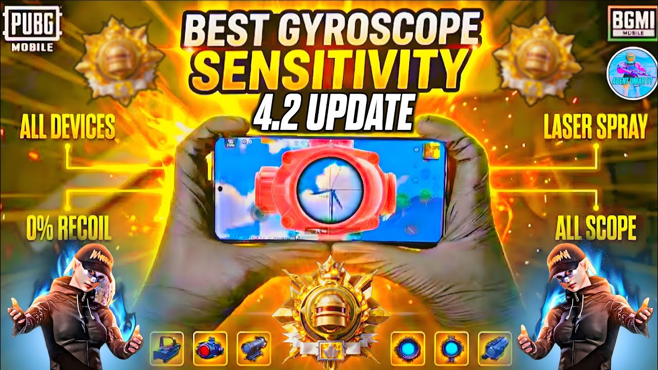 BGMI/PUBG BEST SENSITIVITY FOR  ANDROID 4.2 UPDATE 2026