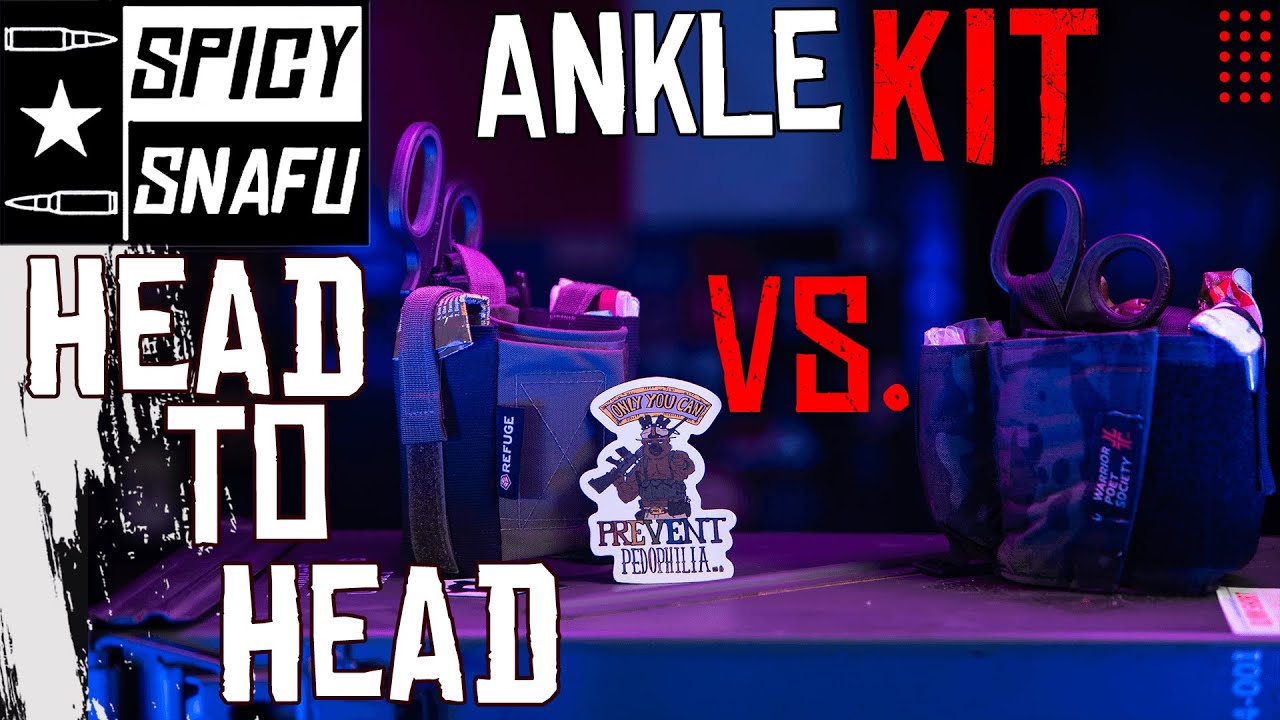 Battle Of The Ankle Kits! | Refuge Medical & Warrior Poet Society Ankle Kits